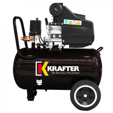 MOTOCOMPRESOR 2.5HP 50 LT C/ACEITE KRAFTER
