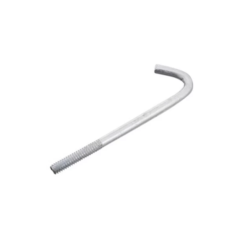 Gancho "J" Techo Zincado Unc 1/4 X 3