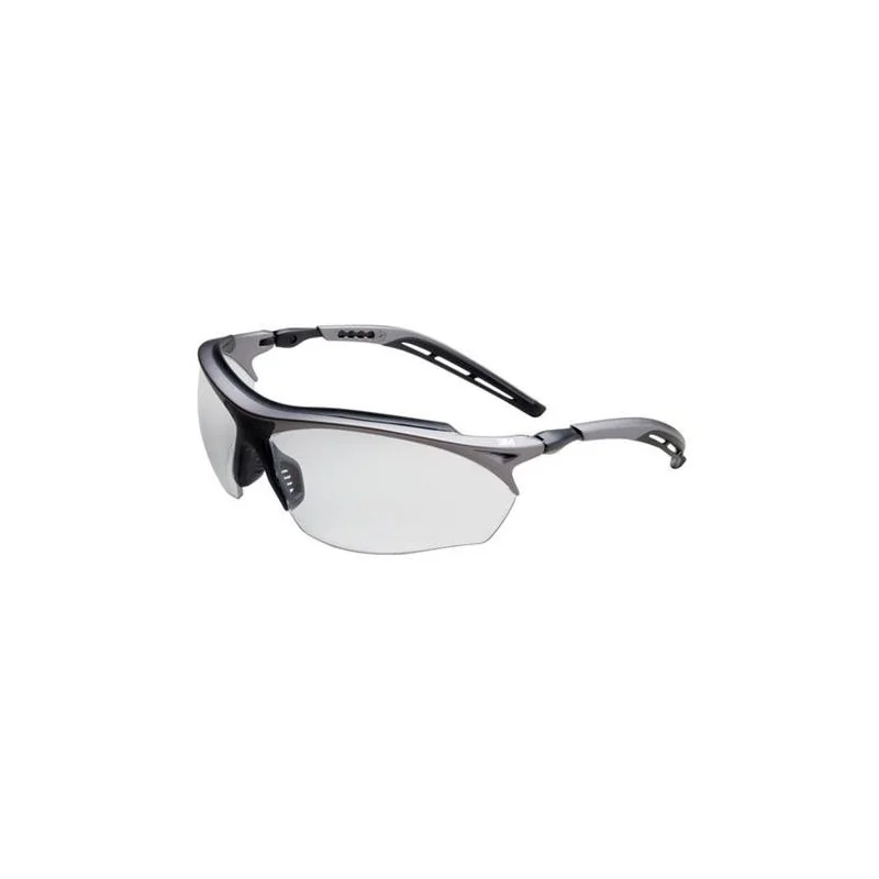 LENTE SEGURIDAD ESPEJO MARCO GRIS SS-7583