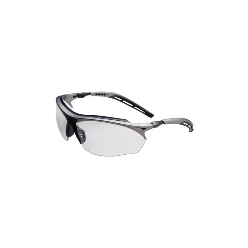Lente Seguridad Espejo Marco Gris Ss-7583