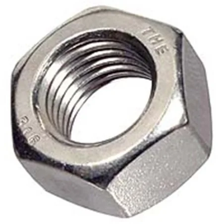 TUERCA HEXAGONAL AC.INOX. 316 7/8" NC