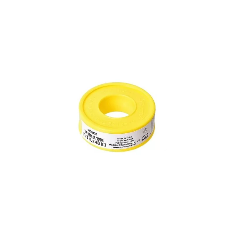 Cinta Teflon Gas 1/2" X 12Mt A.Densidad 530430 Ta