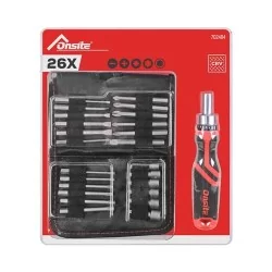ATORNILLADOR CHICHARRA 26PC (+,-,PZ,TX,HX) 702484