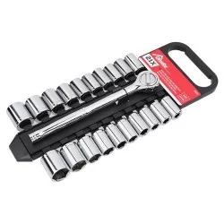 DADO JUEGO 1/2" 21PC MM-IN...
