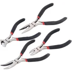 ALICATE JUEG 04PC MINI PUNTA(2)+CORTE(2) 700194 O