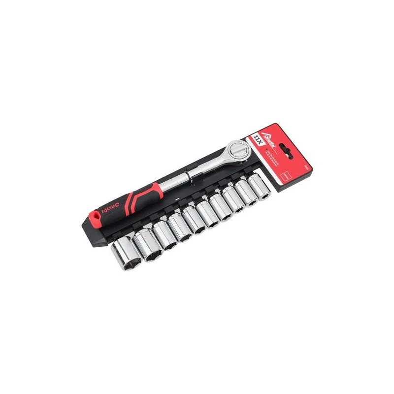 DADO JUEGO 1/2" 11PC 10-24MM RIEL+CHICHA 734211 O