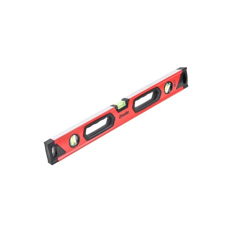 NIVEL ALUMINIO 23.5"(600MM) 3 AGUAS 710033 ONSITE