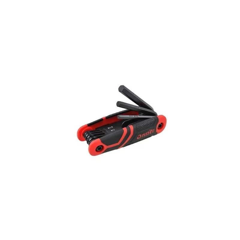 LLAVE ALLEN PLEGABLE 08PC 1/6-5/16" 702633 ONSITE