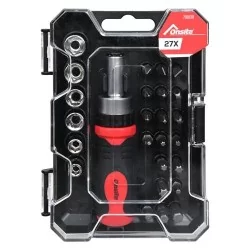 PUNTA+DADO+ATORNILLADOR JUEGO 27PC 790138 ONSITE