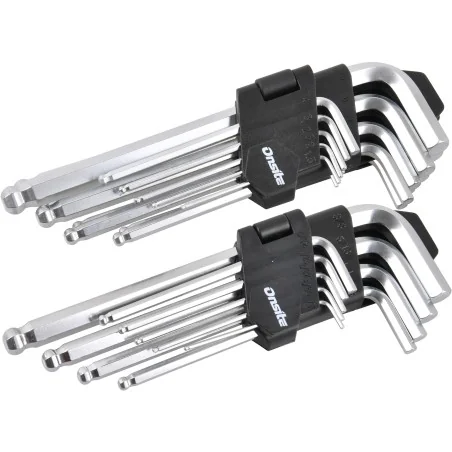 LLAVE ALLEN BOLA JGO18PC 1.5-10MM 1/16-3/8"702628