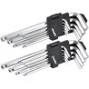 LLAVE ALLEN BOLA JGO18PC 1.5-10MM 1/16-3/8"702628