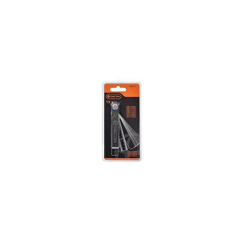 Feeler 15 Hojas Mm 386115 Tactix