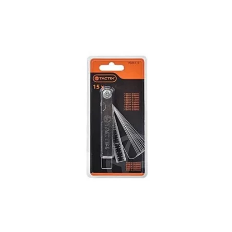 Feeler 15 Hojas Mm 386115 Tactix