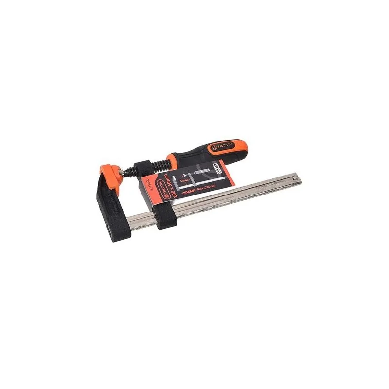 PRENSA CARPINTERA TIPO F 0200 X 050MM 215405 TACT