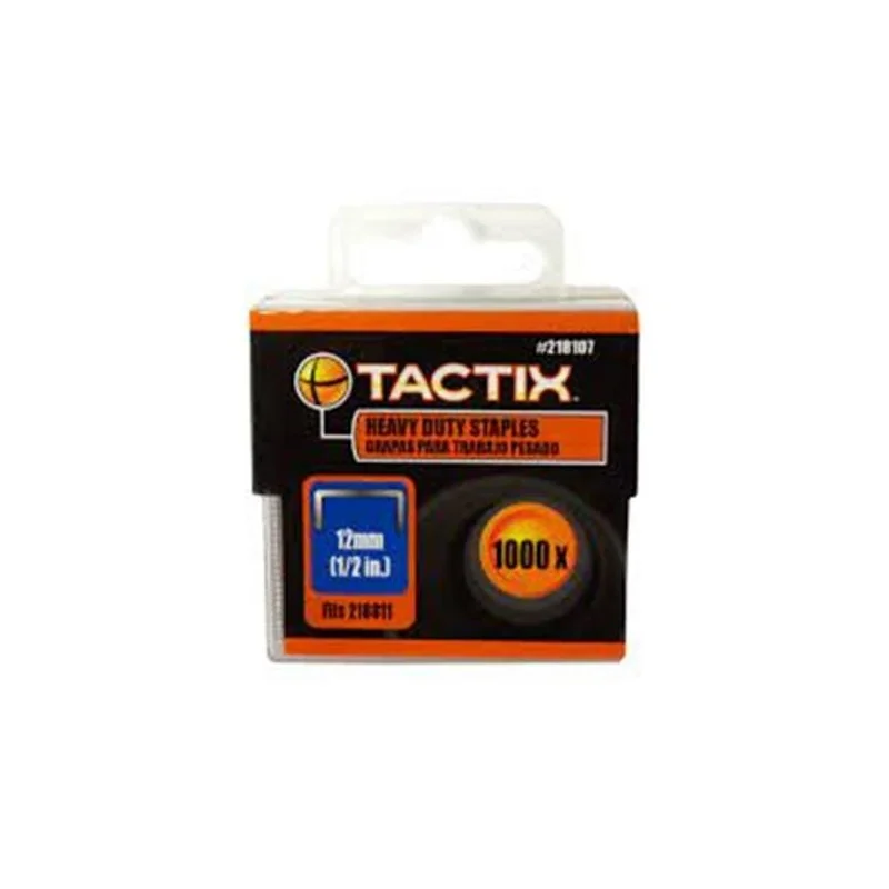 GRAPA 1/2X10.6MM USO PESADO 1000PC 218164 TACTIX