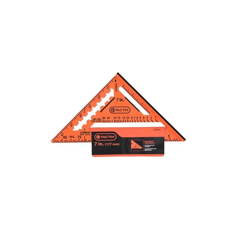 ESCUADRA RAPIDA TALON 7(178MM) PLASTICO RESISTENTE 239081 TACTIX