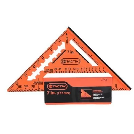 ESCUADRA RAPIDA TALON 7(178MM) PLASTICO RESISTENTE 239081 TACTIX