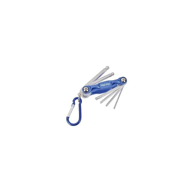LLAVE ALLEN BOLA PLEGABLE 6PC 2.0-6.0MM 916001 TA