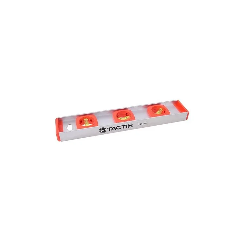 NIVEL ALUMINIO 18(460MM) 3 AGUAS 250112 TACTIX