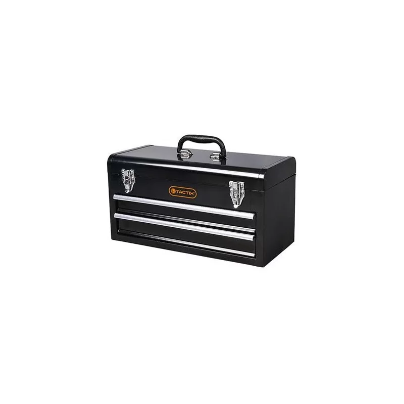CAJA HERRAM METAL 02 CAJONES 18,5 321111 TACTIX