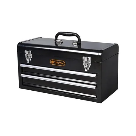 CAJA HERRAM METAL 02 CAJONES 18,5 321111 TACTIX
