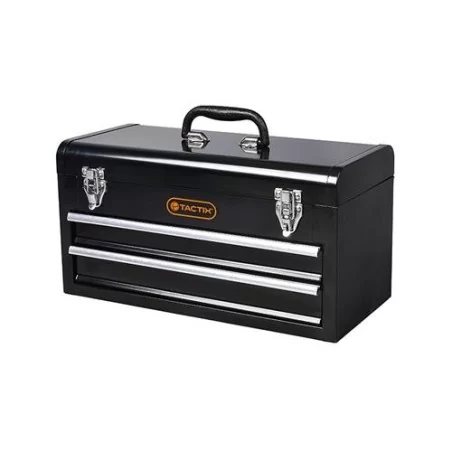CAJA HERRAM METAL 02 CAJONES 18,5 321111 TACTIX