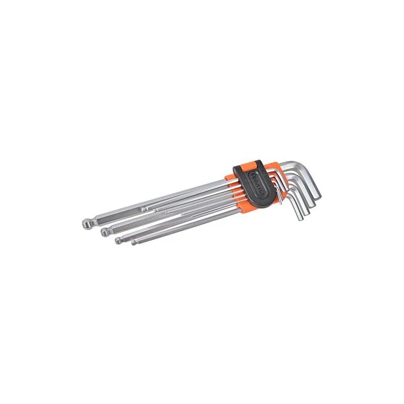 LLAVE ALLEN JUEGO 09PC 1.5-10MM EXTRALARGA 206015