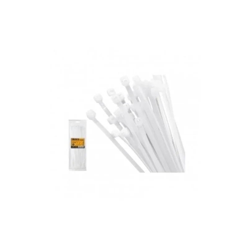 AMARRACABLES 3.6MM X 250MM BLANCA 100PC 408025 TA