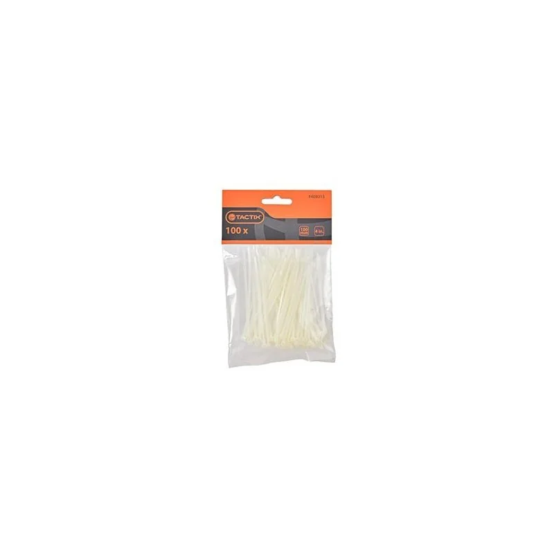 AMARRACABLES 4.7MM X 300MM BLANCA 100PC 408029 TA