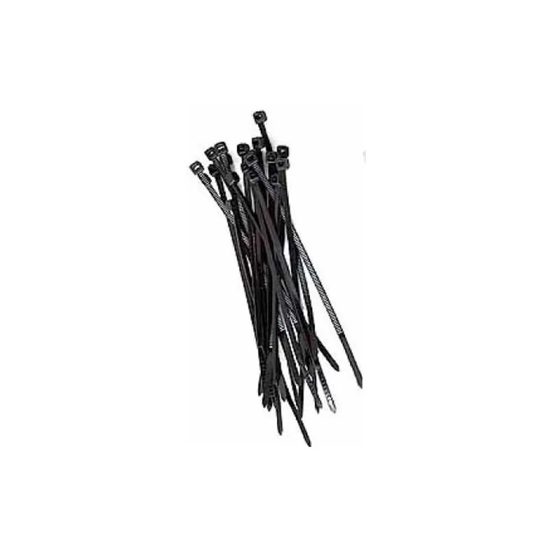 AMARRACABLES 3.6MM X 150MM NEGRA 100PC 408015 TA