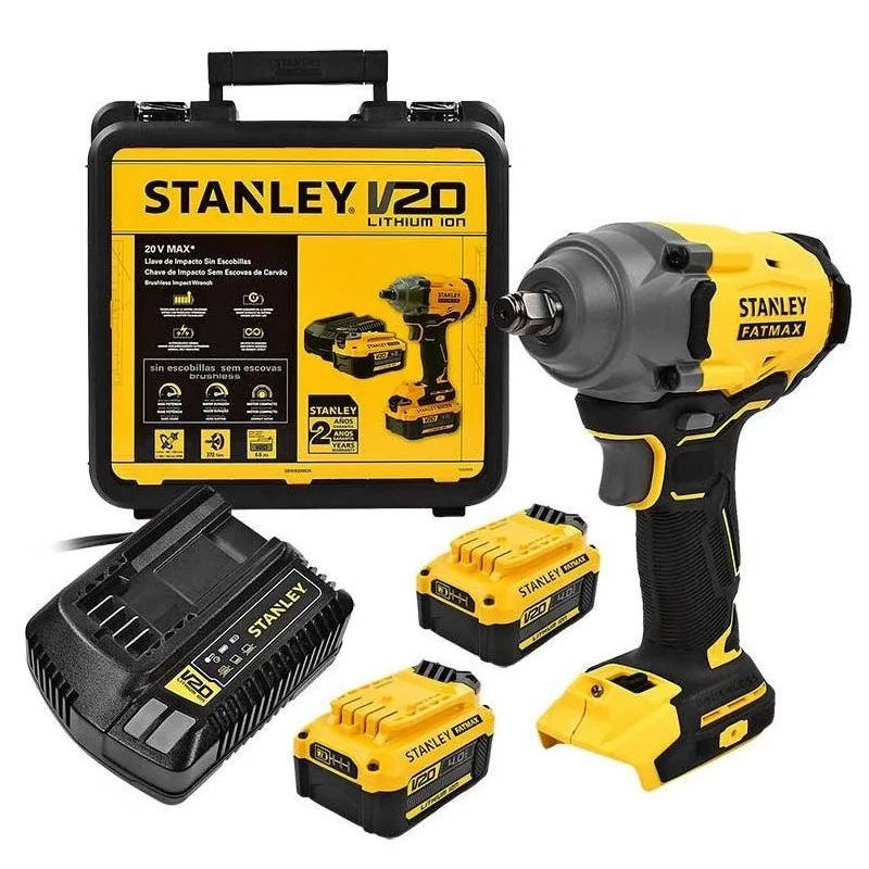 Llave Impacto 1/2" 20V 370-650Nm Sbw920M2K-B2 Sta