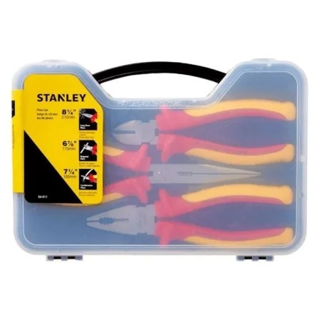 ALICATE JUEGO 03PC M/ROJO/AMAR 1000V 84011 STANLE