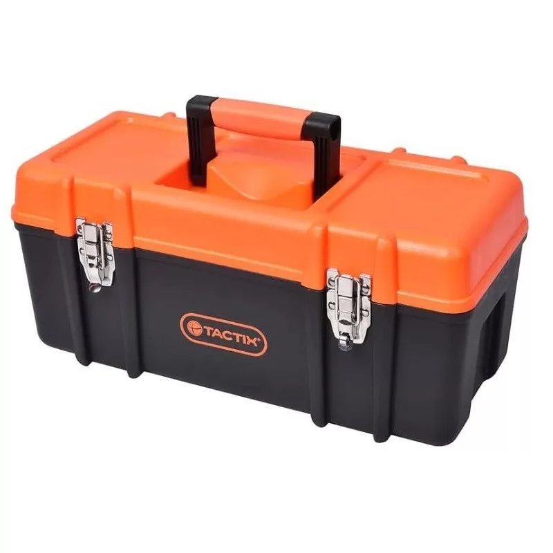 CAJA HERRAM PLAST 20" BR/MET C/ORG 321105 TACTIX