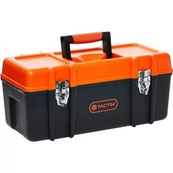 CAJA HERRAM PLAST 20" BR/MET C/ORG 321105 TACTIX