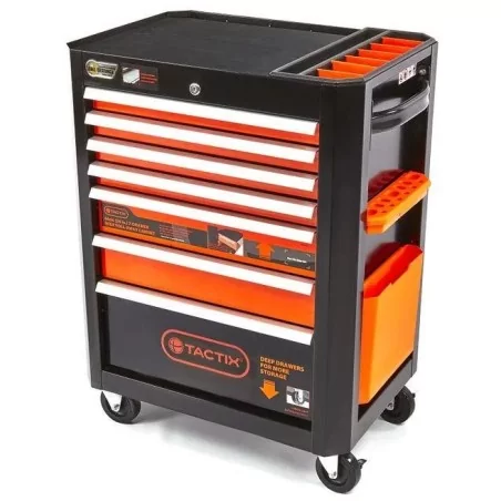 GABINETE METALICO 26 07 CAJ Con Ruedas 326432 TACTIX