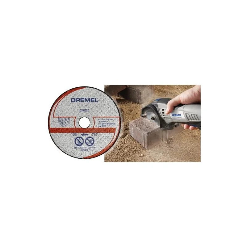 DISCO CORTE CEMENTO SAW-MAX 520N DREMEL