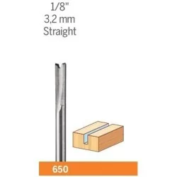 Broca Fresadora 1/8" 3.2M...
