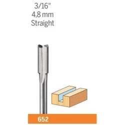 Broca Fresadora 3/16" 4.80M...