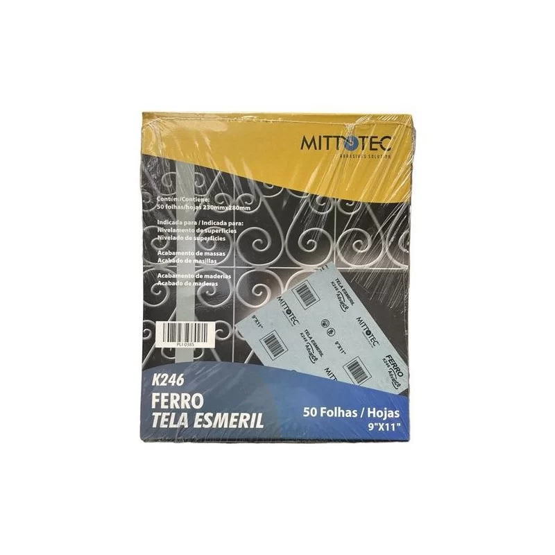 PLIEGO LIJA FIERRO GRANO NR 150 MITTOTEC