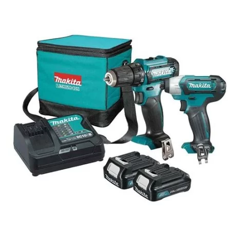 Kit Inalambrico Talad/Atorin. 12V Clx228 Makita