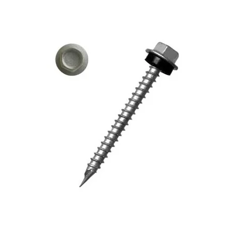 TORNILLO AUT.C/HE G/GOM P/LABIO 100PC 10X2.1/2 PRV