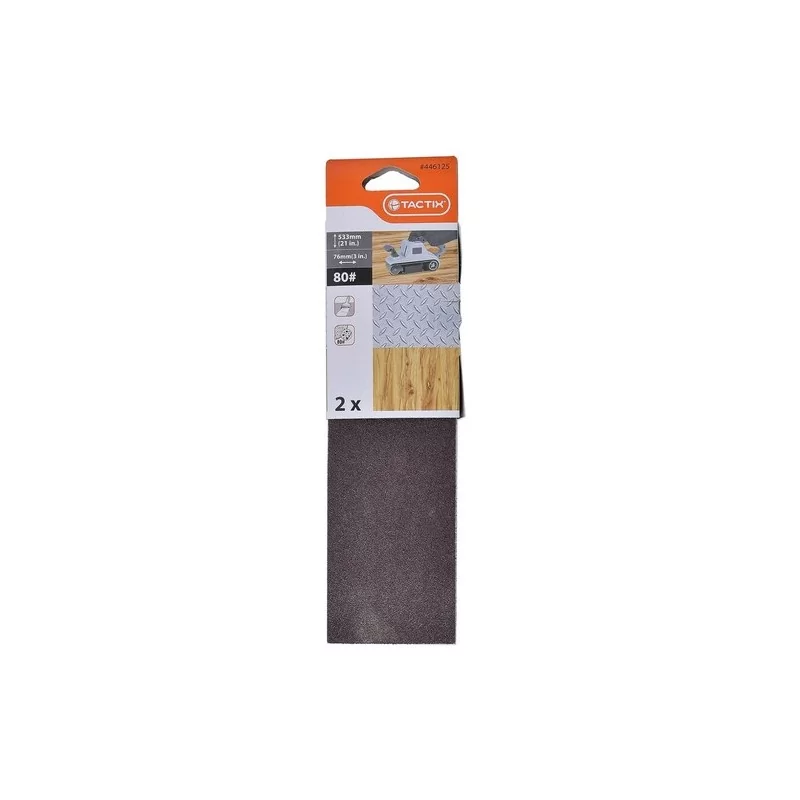 BANDA LIJA 3 X 18 GRANO 80 2PC 446107 TACTIX