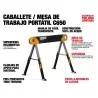 SOPORTE CABALLETE MESA DE TRABAJO TBC650 TOUGHBUILT