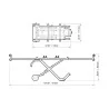 Soporte Ingleteadora Plegable Tb-S600 Toughbuilt