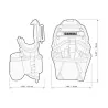 PORTAHERRAMIENTAS 02 PCS BOLSA(LX)+CLIC TBCT20LX