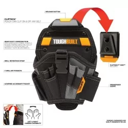 Portaherramientas 02 Pcs Bolsa(L)+Clic Tbct20L