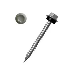 TORNILLO AUT.C/HE G/GOM P/LABIO 100PC 10X2.1/2 PRV