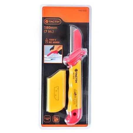CUCHILLO PELACABLE 180MM 1000V 401802 TACTIX