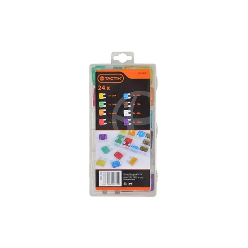 FUSIBLES VEHICULO MAXI 24PC 565469 TACTIX
