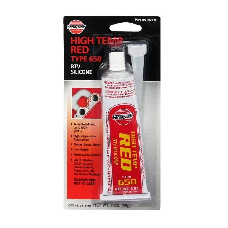 Silicona Roja Acetica 85Gr 100086 Versachem